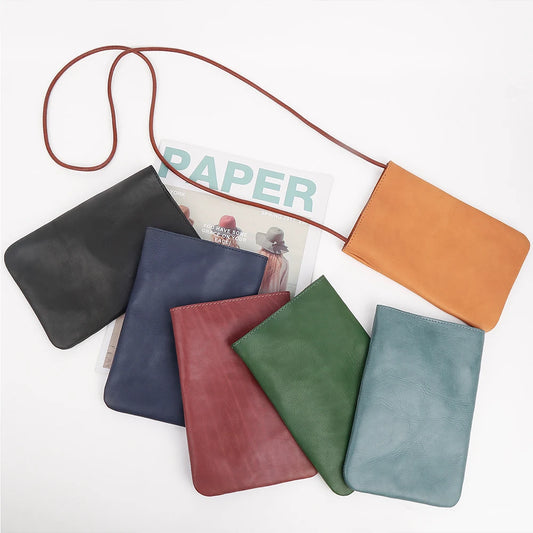 Fable Luna Pouch – Genuine Leather Crossbody Bag