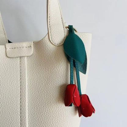 Blooming Tulip - Handmade Bag Charms - Fable Charms