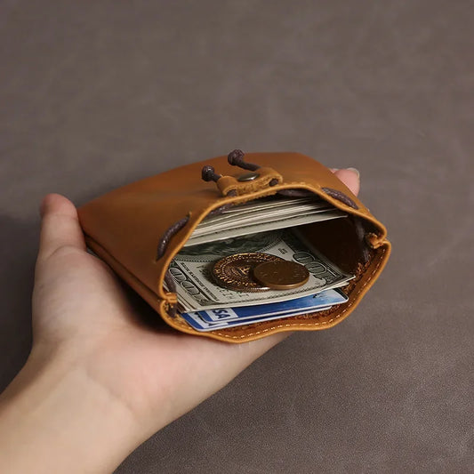 Fable Ember Pouch – Handmade Vintage Money Bag